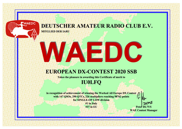 WAEDC 2020 SSB 1IT 37EU